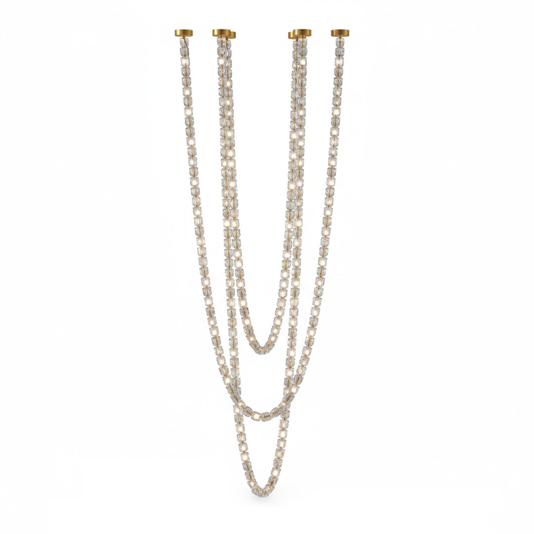 Gabriel Gold Chandelier - Vakkerlight