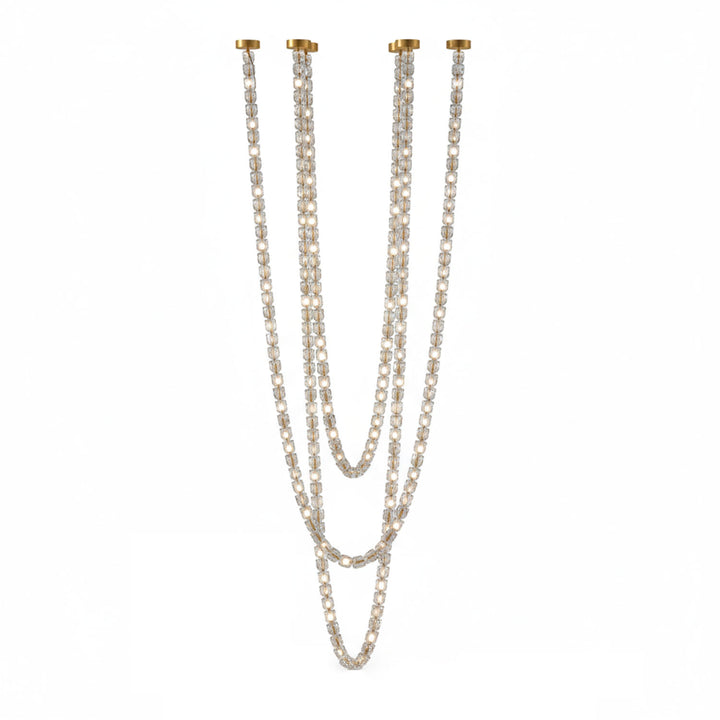 Gabriel Gold Chandelier - Vakkerlight