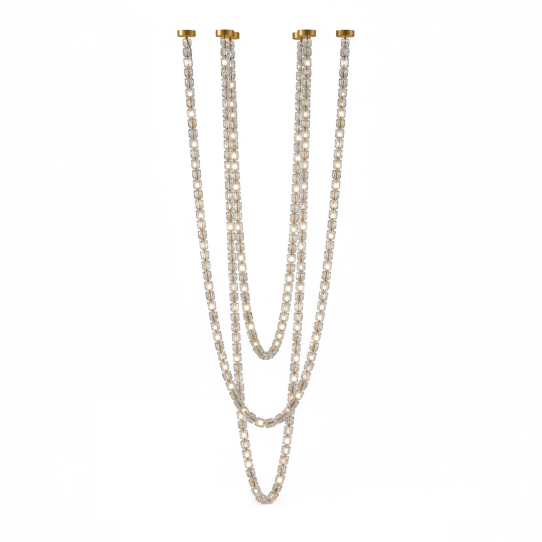 Gabriel Gold Chandelier - Vakkerlight