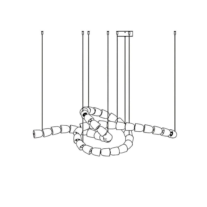 Gabriel Chandelier E - Vakkerlight