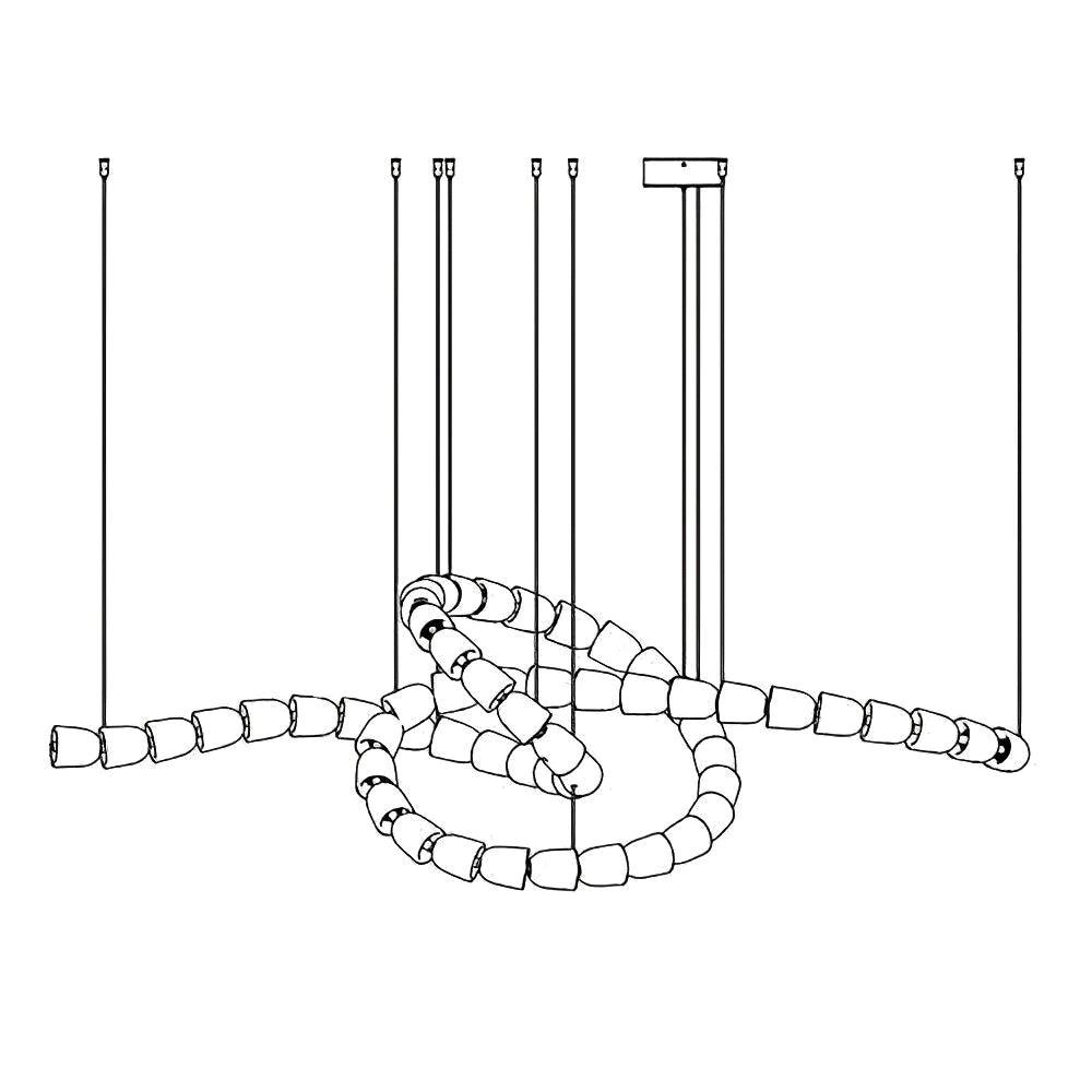 Gabriel Chandelier E - Vakkerlight