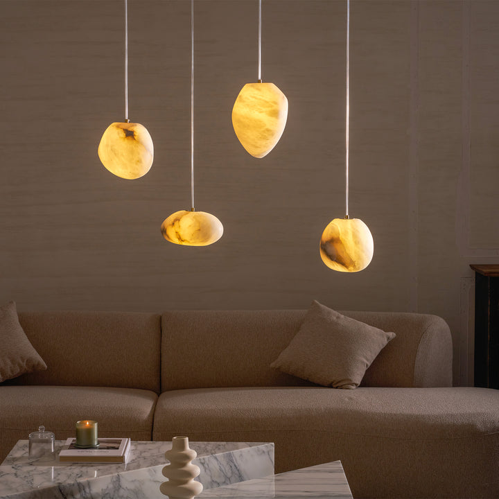 Pebbles Alabaster Pendant Lamp - Vakkerlight