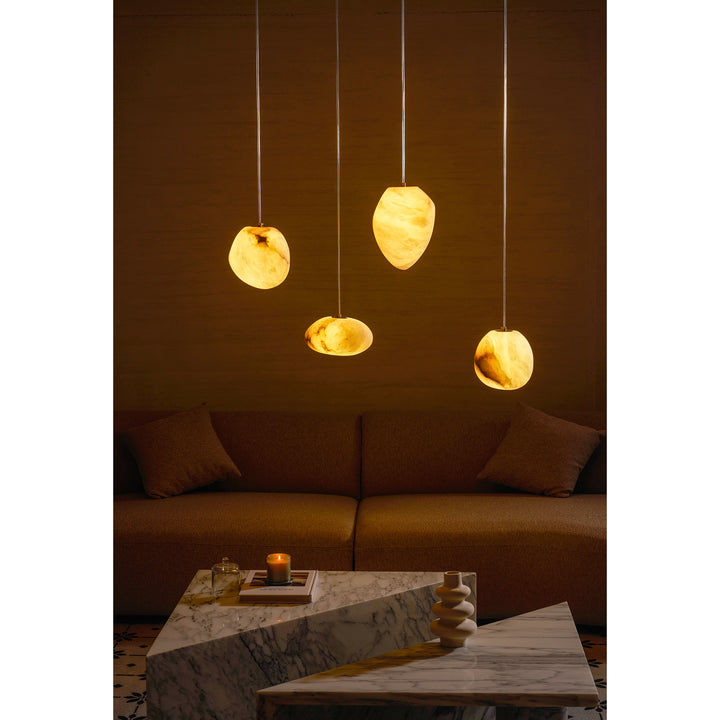 Pebbles Alabaster Pendant Lamp - Vakkerlight
