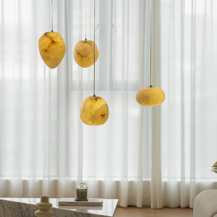 Pebbles Alabaster Pendant Lamp - Vakkerlight