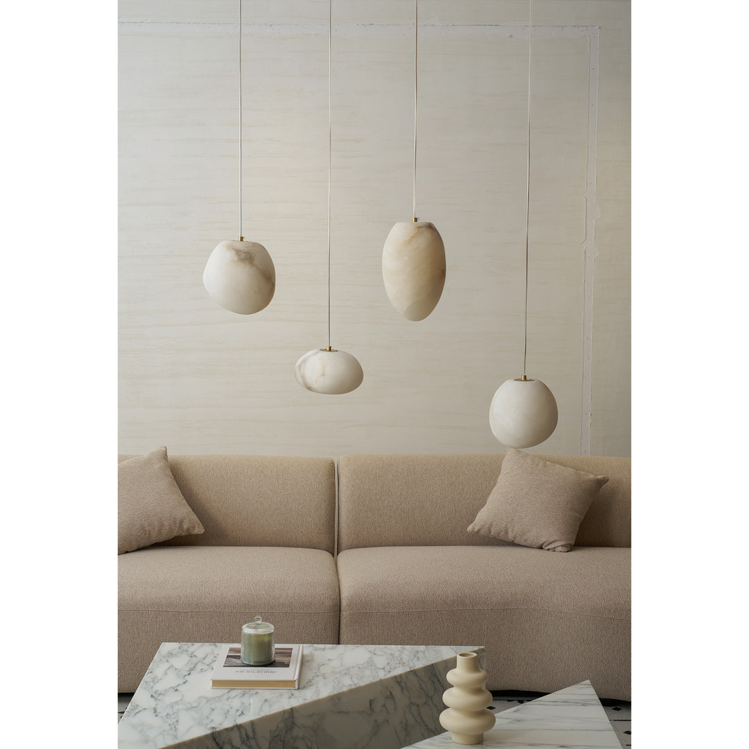 Pebbles Alabaster Pendant Lamp - Vakkerlight