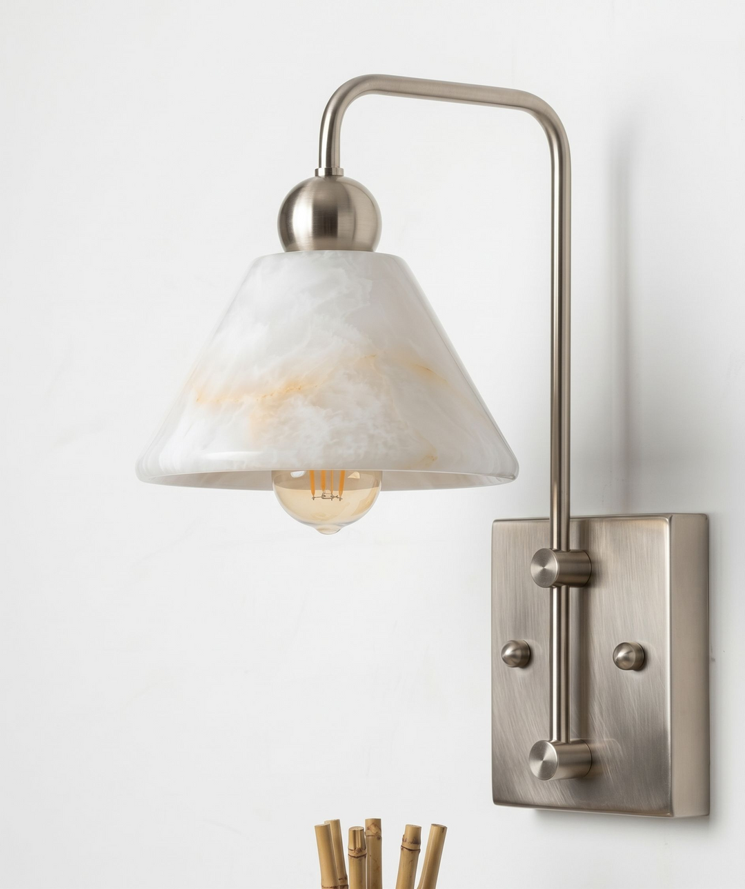 Gantry Alabaster Wall Sconce