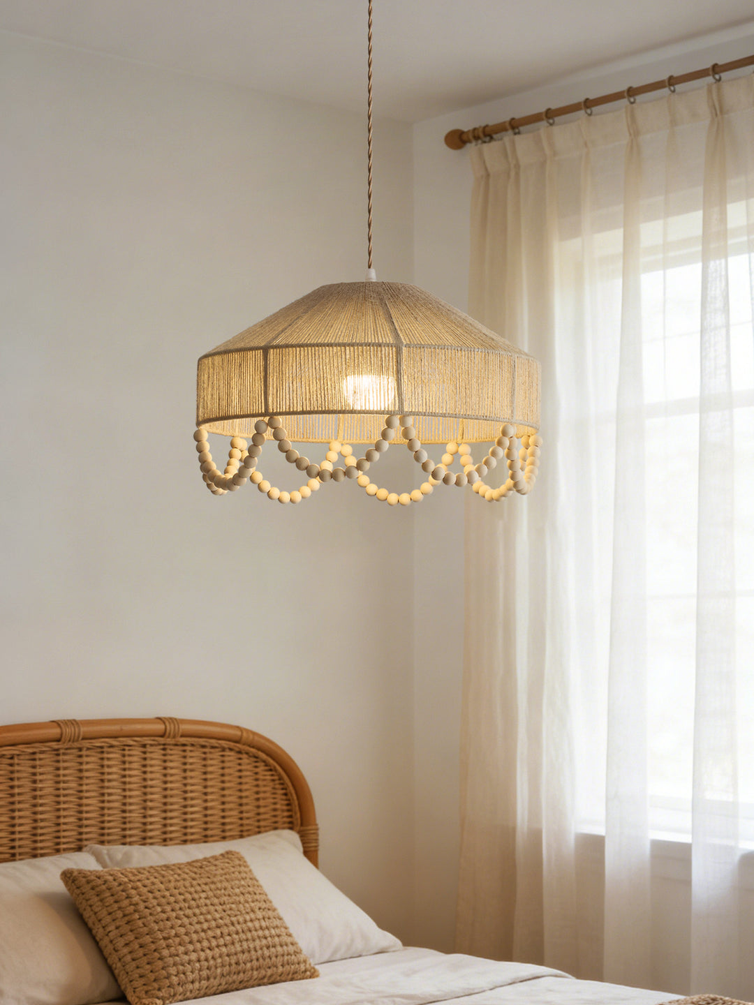 Suspension Garland en Cordon de Chanvre
