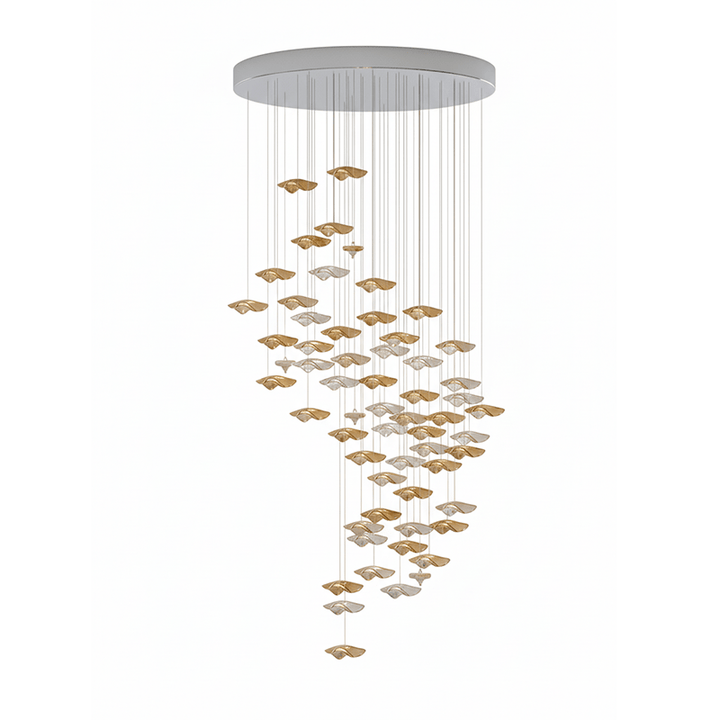 Tidal Art Glass Chandelier - Vakkerlight