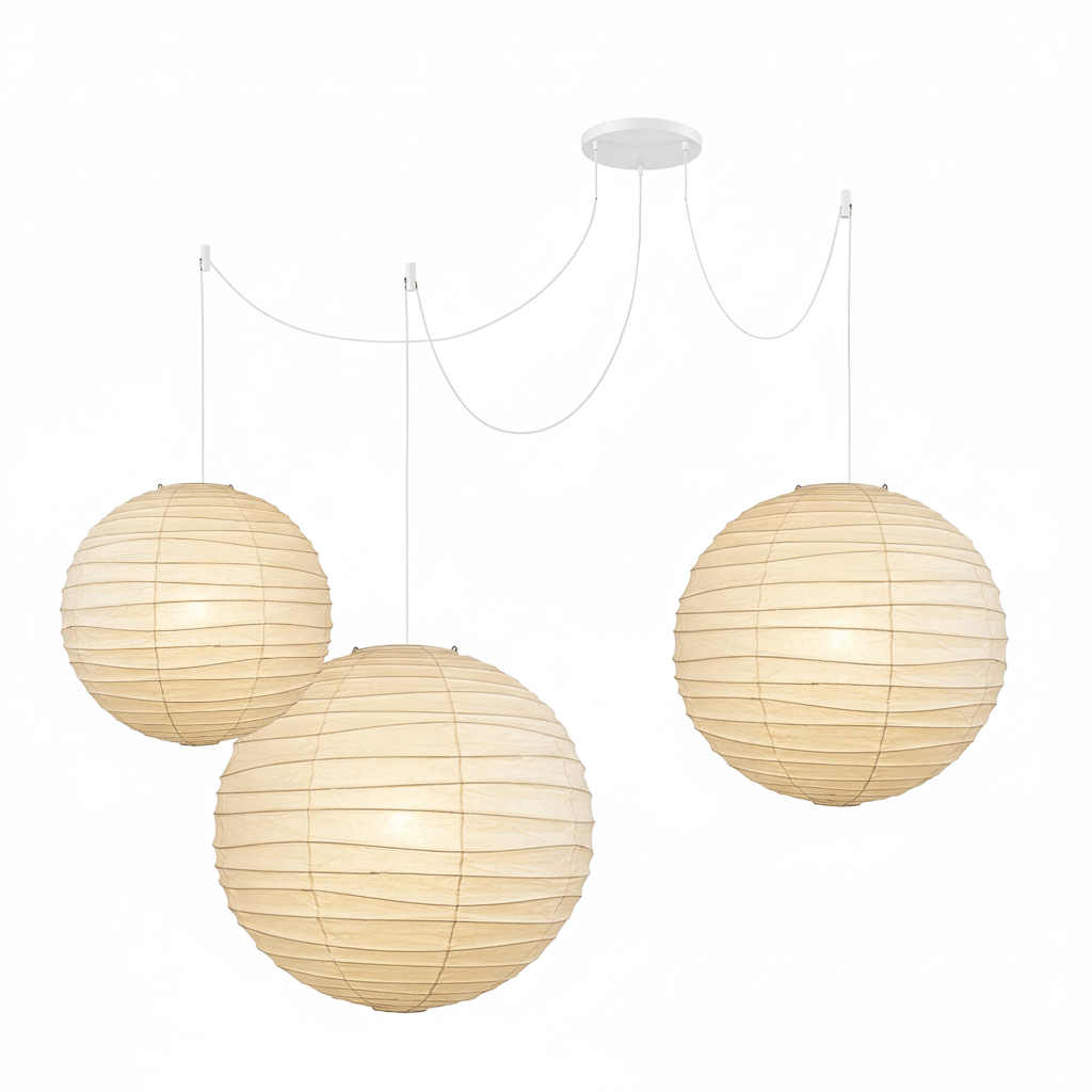 Washi Paper Pendant Lamp - Vakkerlight