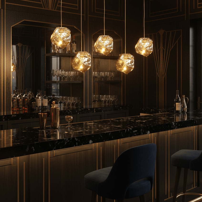 Illyria Ice Glass Pendant Lamp - Vakkerlight