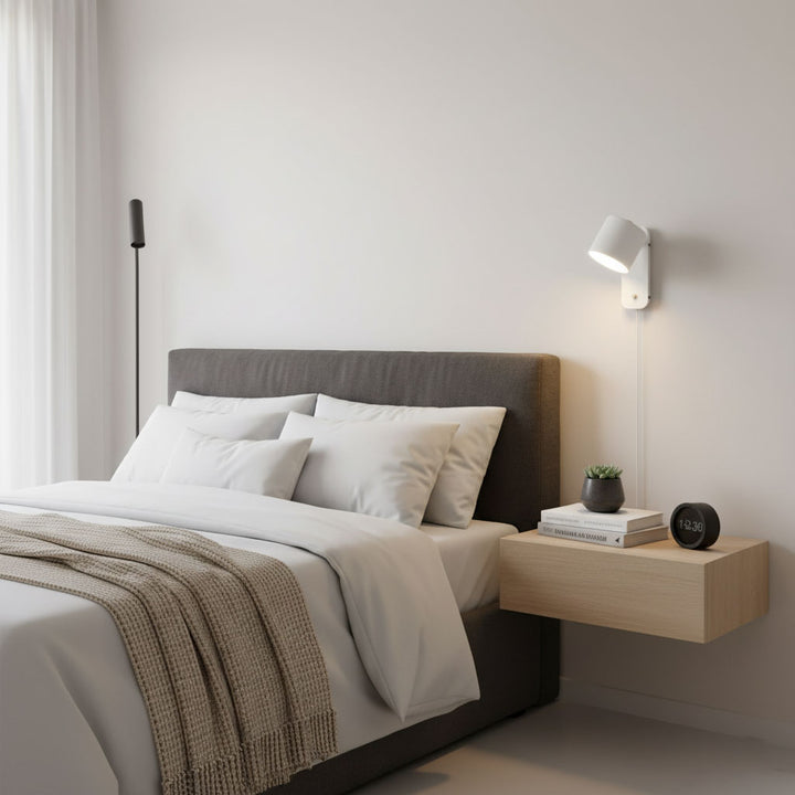 Rotatable Cylinder Plug - in Wall Lamp - Vakkerlight