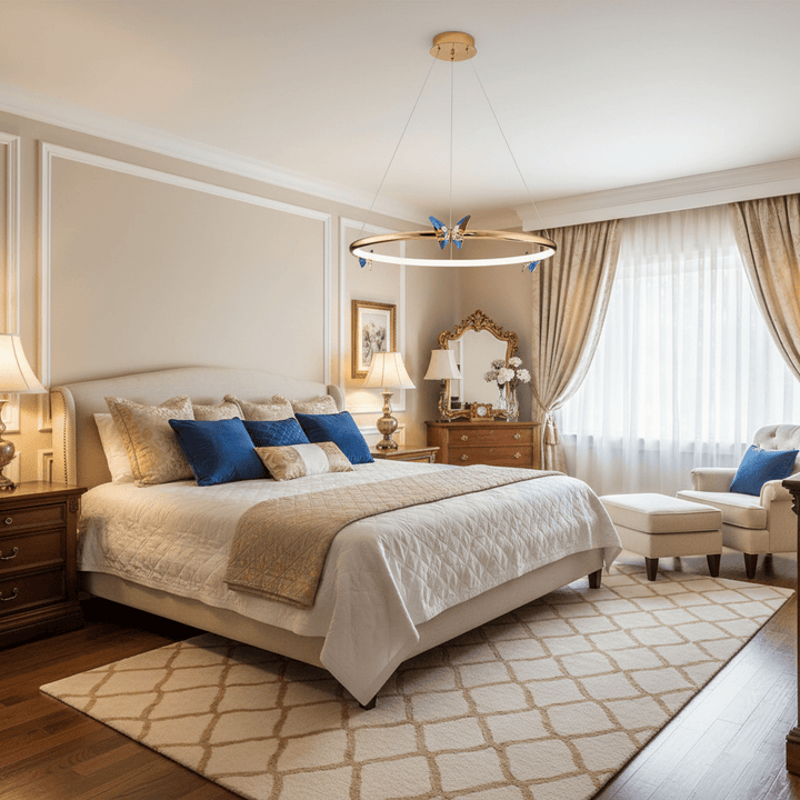 Blue Butterfly Chandelier - Vakkerlight