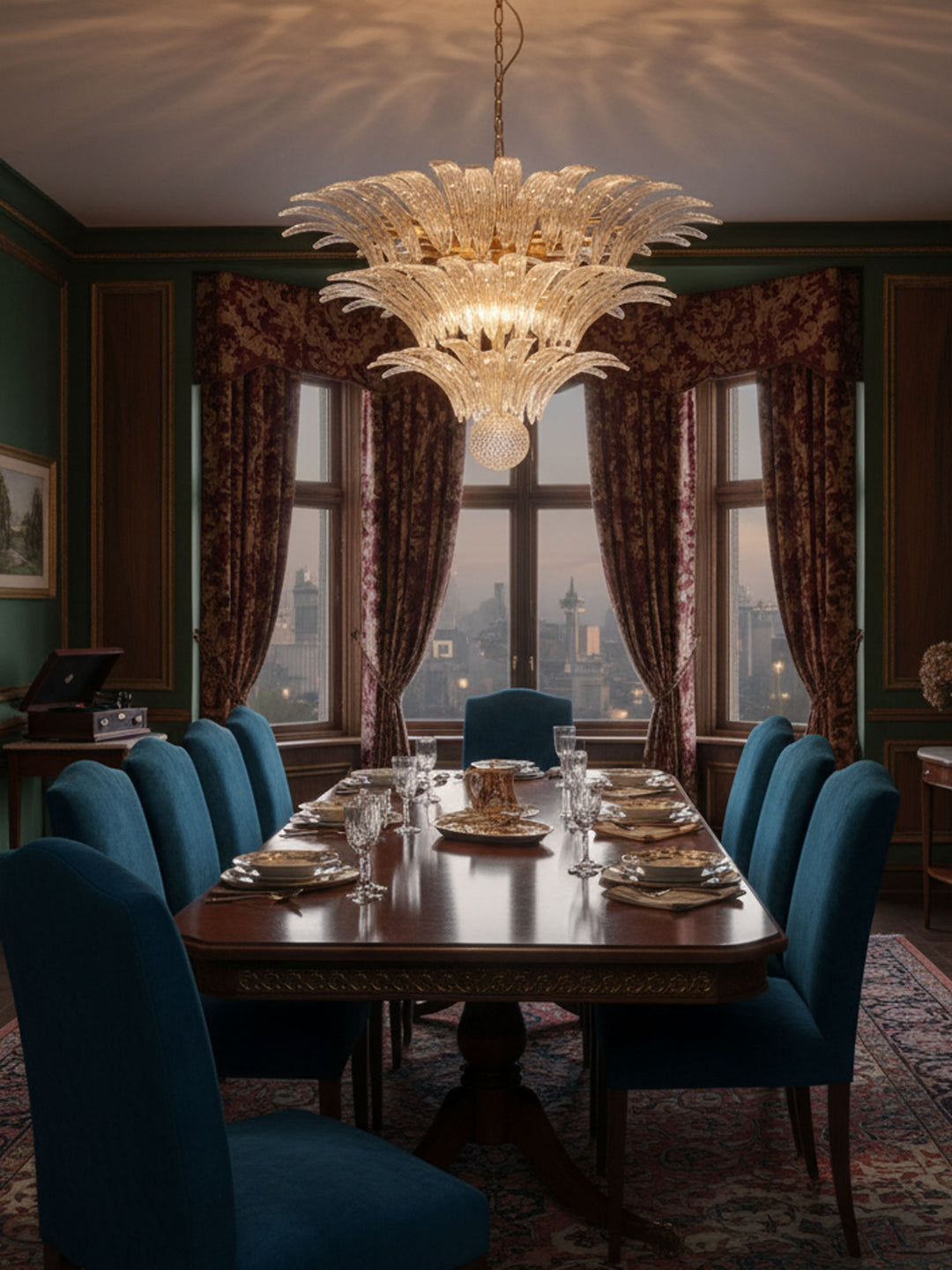 Palm Grove Murano Chandelier - Vakkerlight