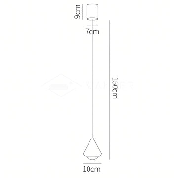 Apollo Pendant Lamp — Dimension drawings 1