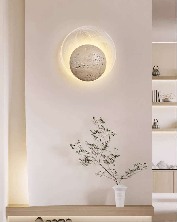 Genesis Travertine Wall Lamp - Vakkerlight