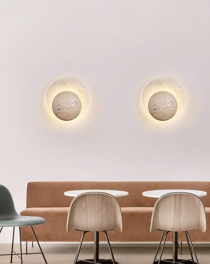 Genesis Travertine Wall Lamp - Vakkerlight