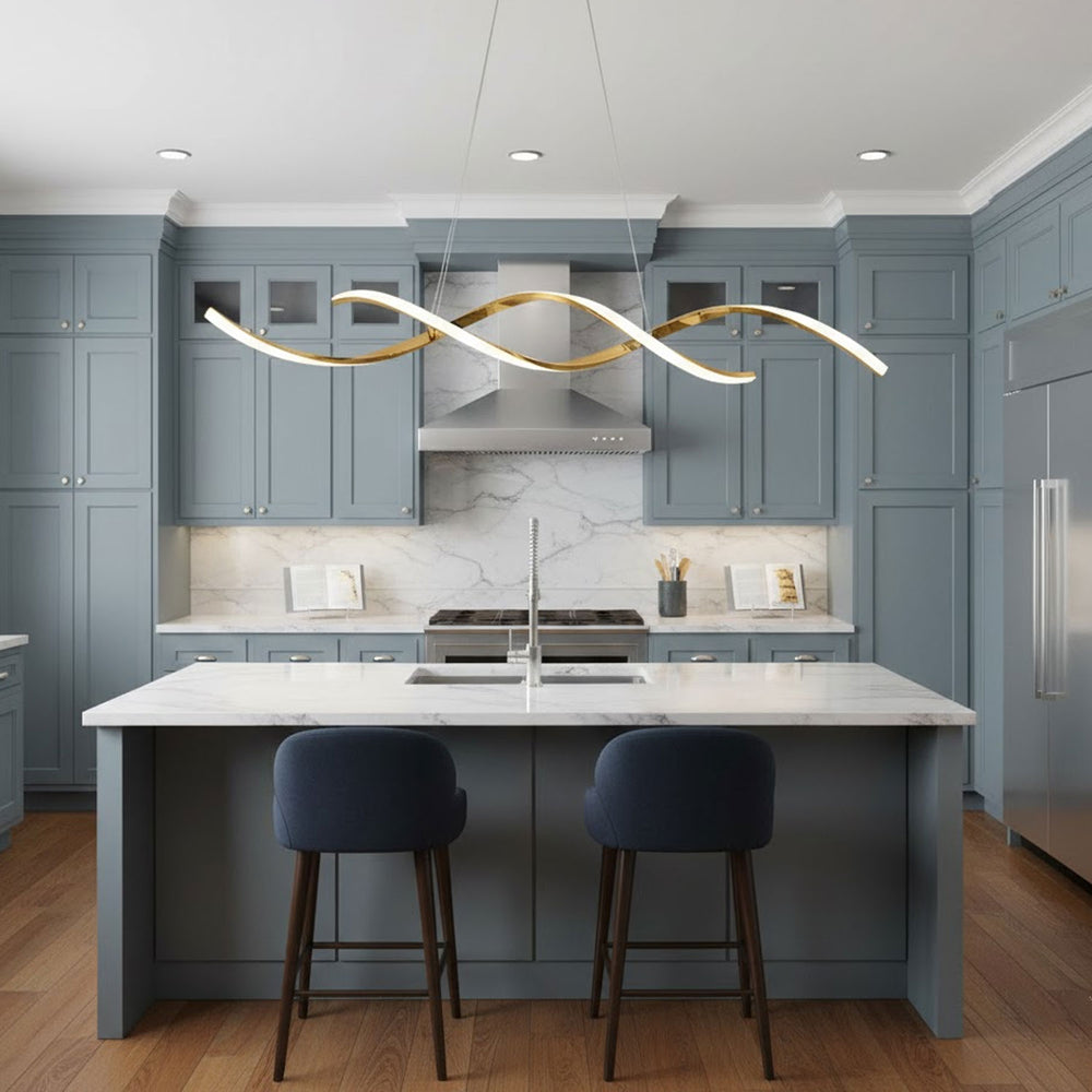 Gentle Waves Pendant Light - Vakkerlight