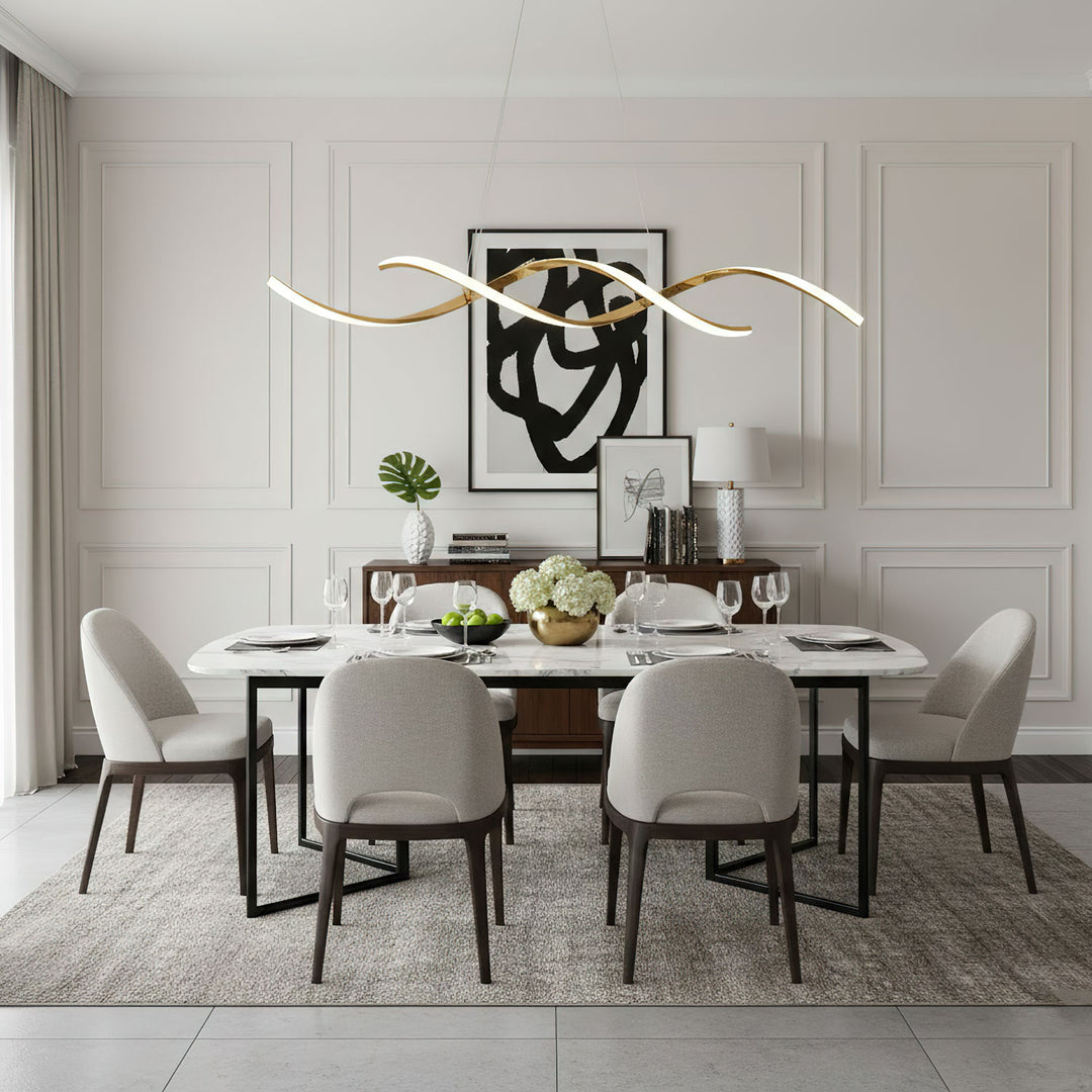 Gentle Waves Pendant Light - Vakkerlight