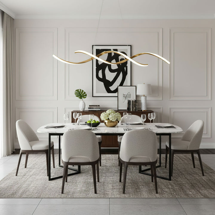 Gentle Waves Pendant Light - Vakkerlight