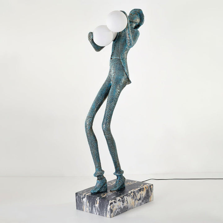 Gentleman Sculpture Floor Lamp - Vakkerlight