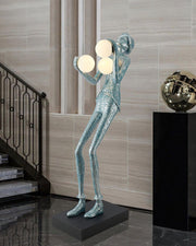 Gentleman Sculpture Floor Lamp - Vakkerlight