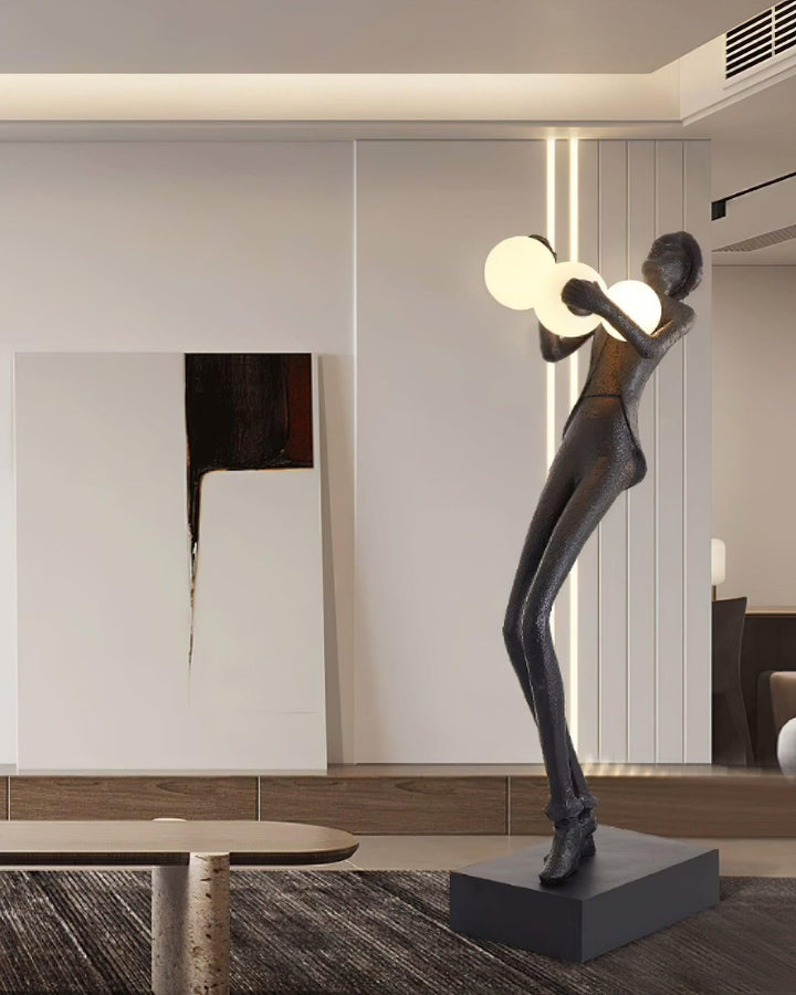 Gentleman Sculpture Floor Lamp - Vakkerlight