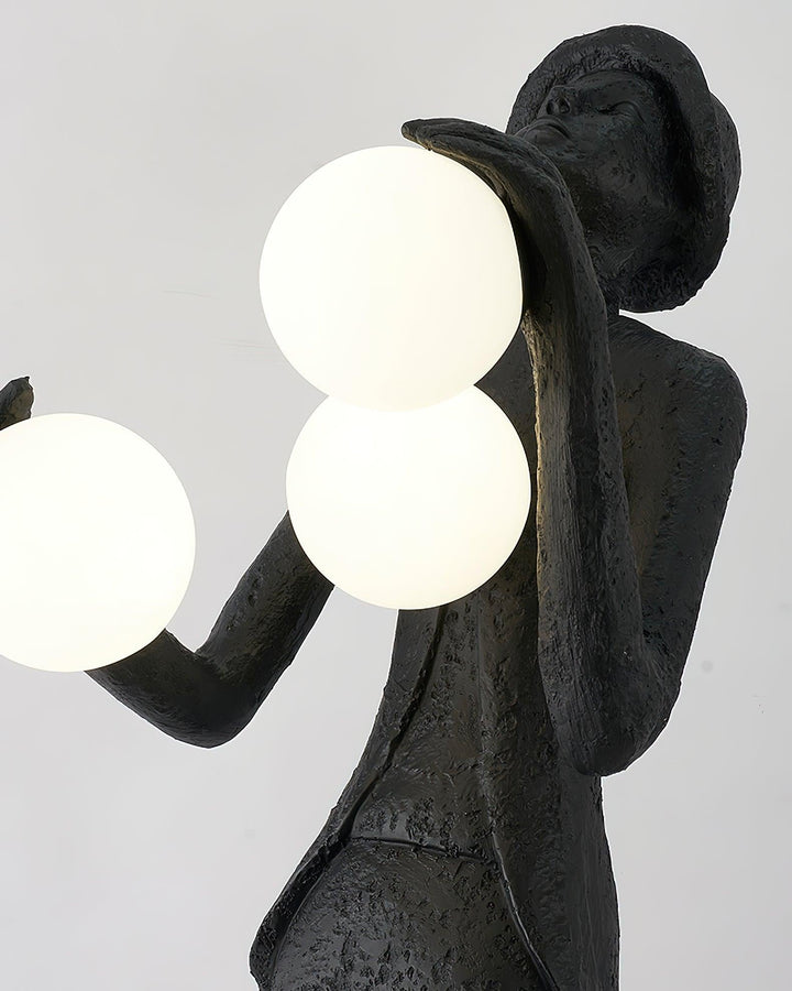 Gentleman Sculpture Floor Lamp - Vakkerlight