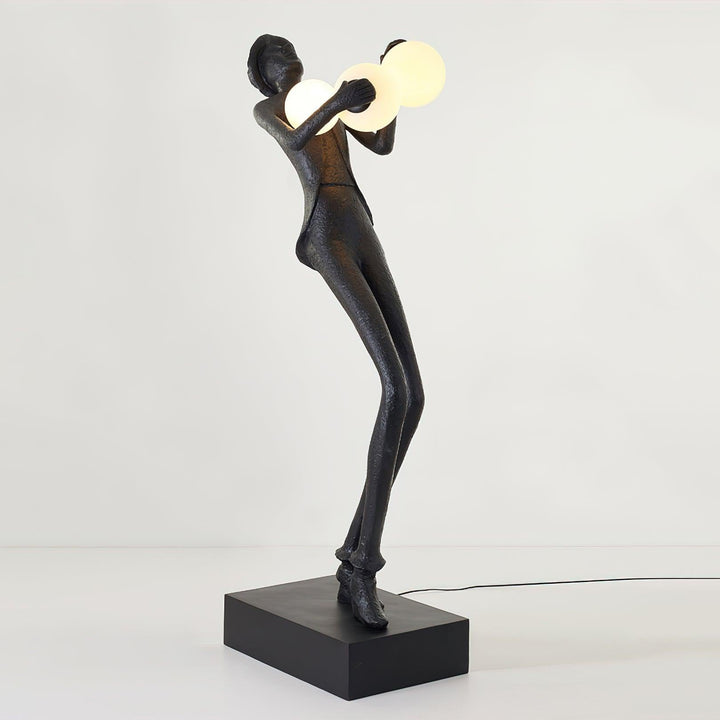 Gentleman Sculpture Floor Lamp - Vakkerlight