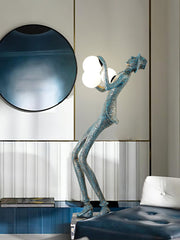 Gentleman Sculpture Floor Lamp - Vakkerlight