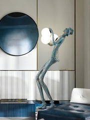 Gentleman Sculpture Floor Lamp