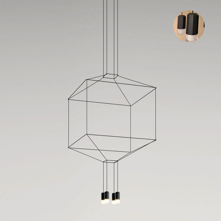 Geometric Lines Pendant Lamp