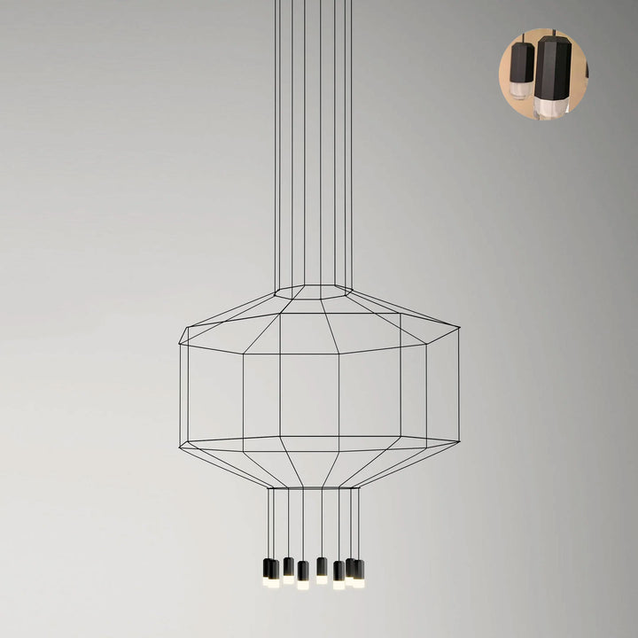 Geometric Lines Pendant Lamp