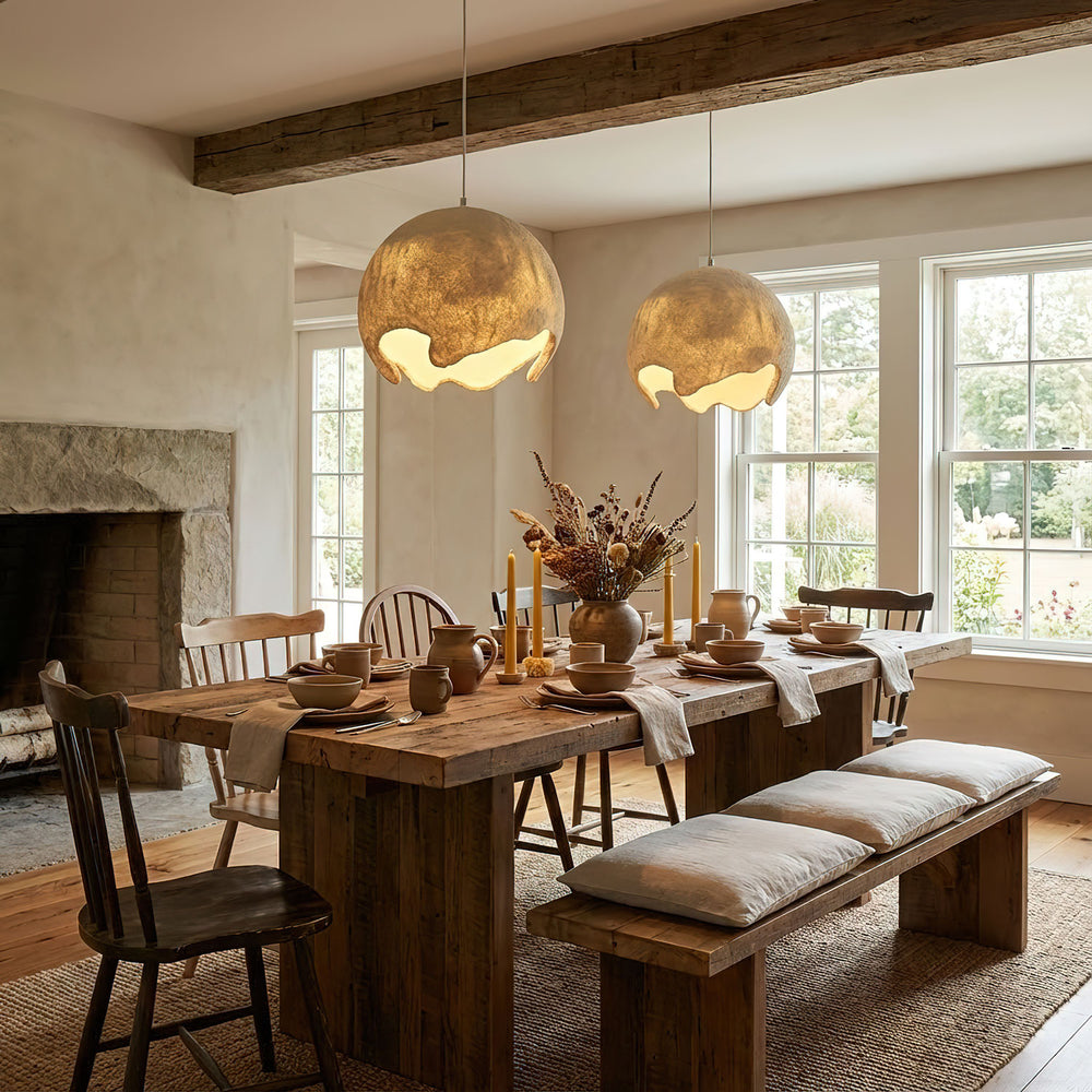 Geometric Resin Pendant Light - Vakkerlight