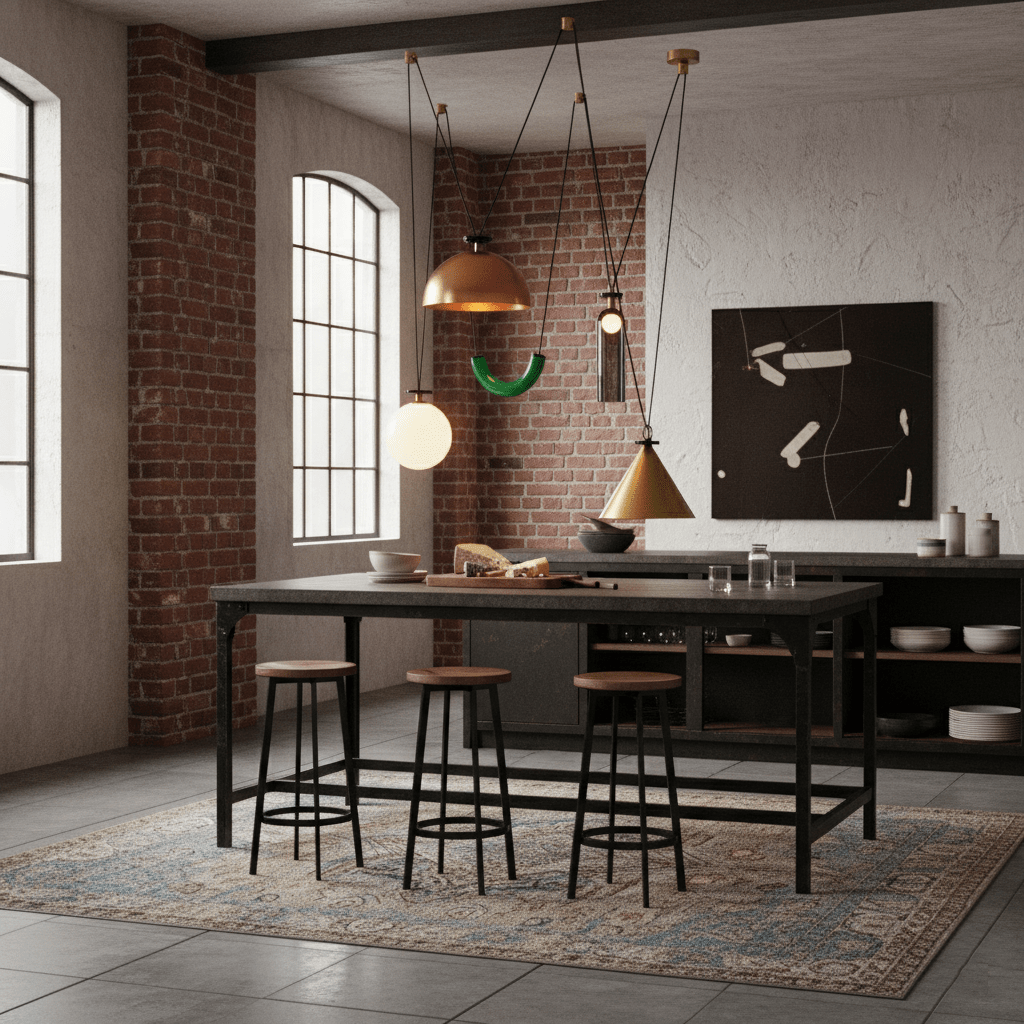 Geometric Shape Art Modern Chandelier - Vakkerlight