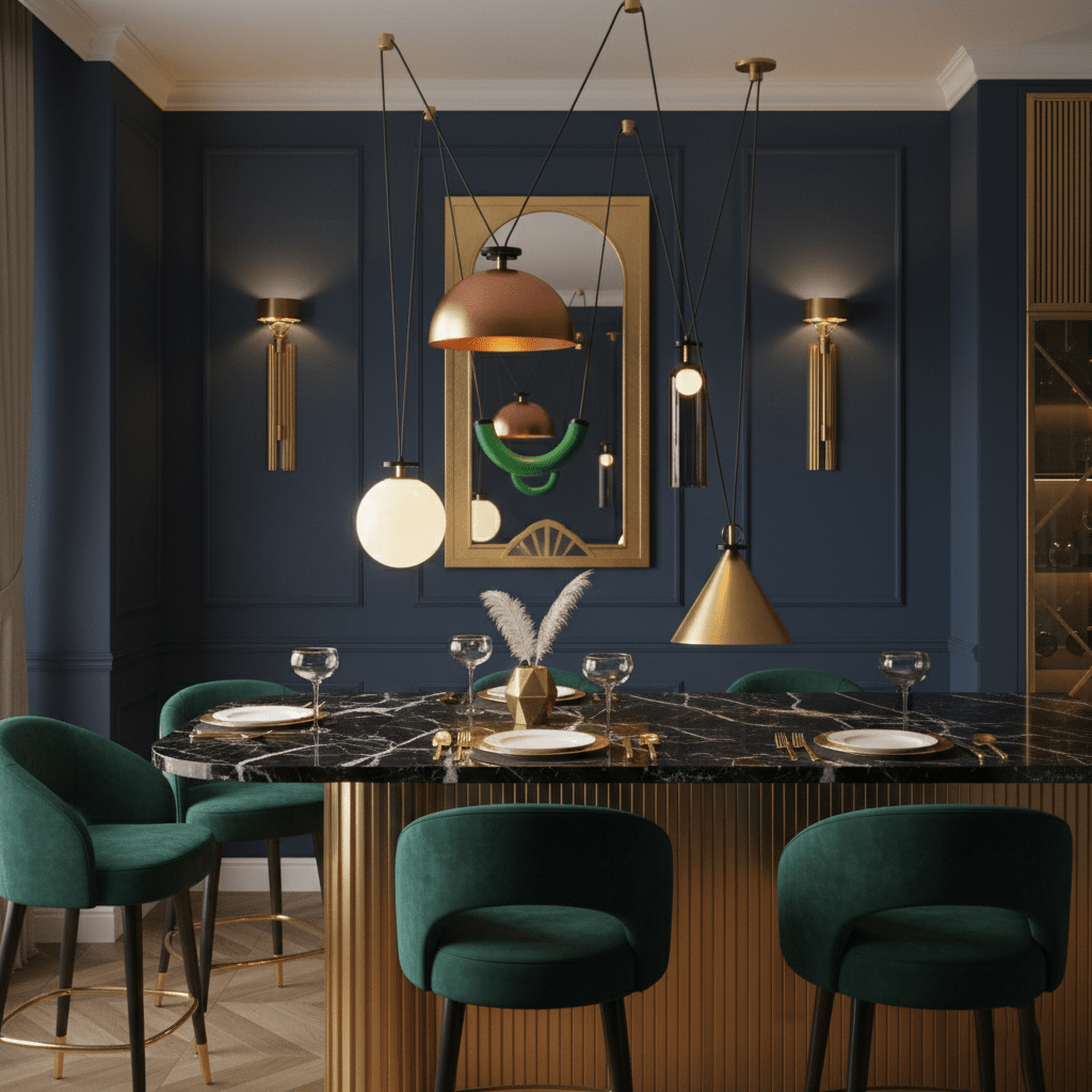 Geometric Shape Art Modern Chandelier - Vakkerlight