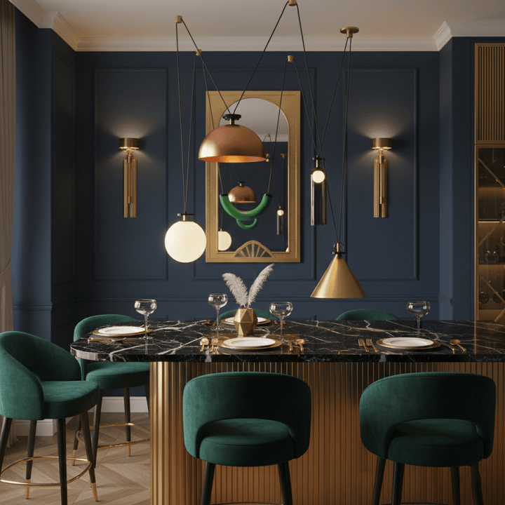 Geometric Shape Art Modern Chandelier - Vakkerlight