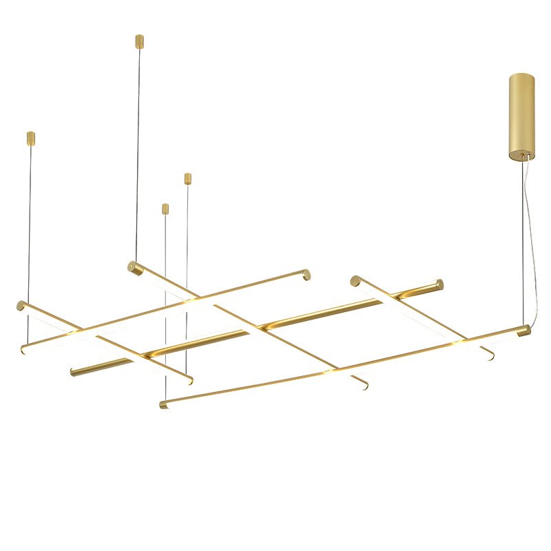 Geometric Linear Grid Pendant Lamp - Vakkerlight