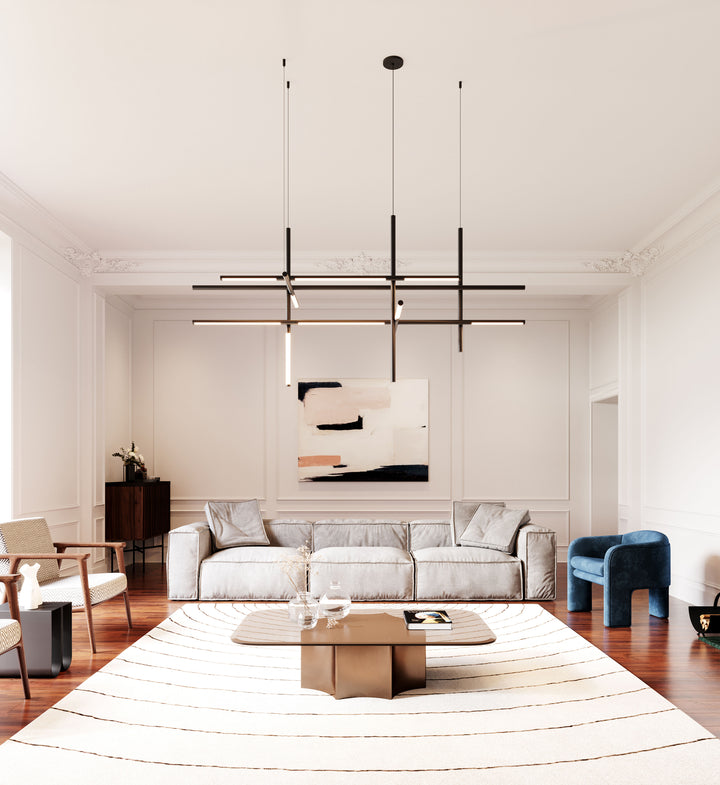 Geometric Linear Pendant Lamp - Vakkerlight