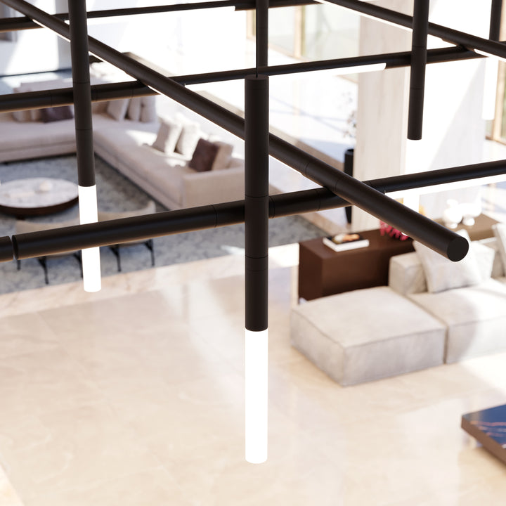 Geometric Linear Pendant Lamp - Vakkerlight