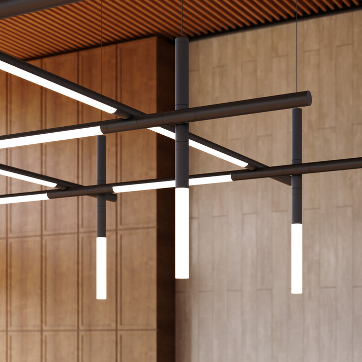 Geometric Linear Pendant Lamp - Vakkerlight