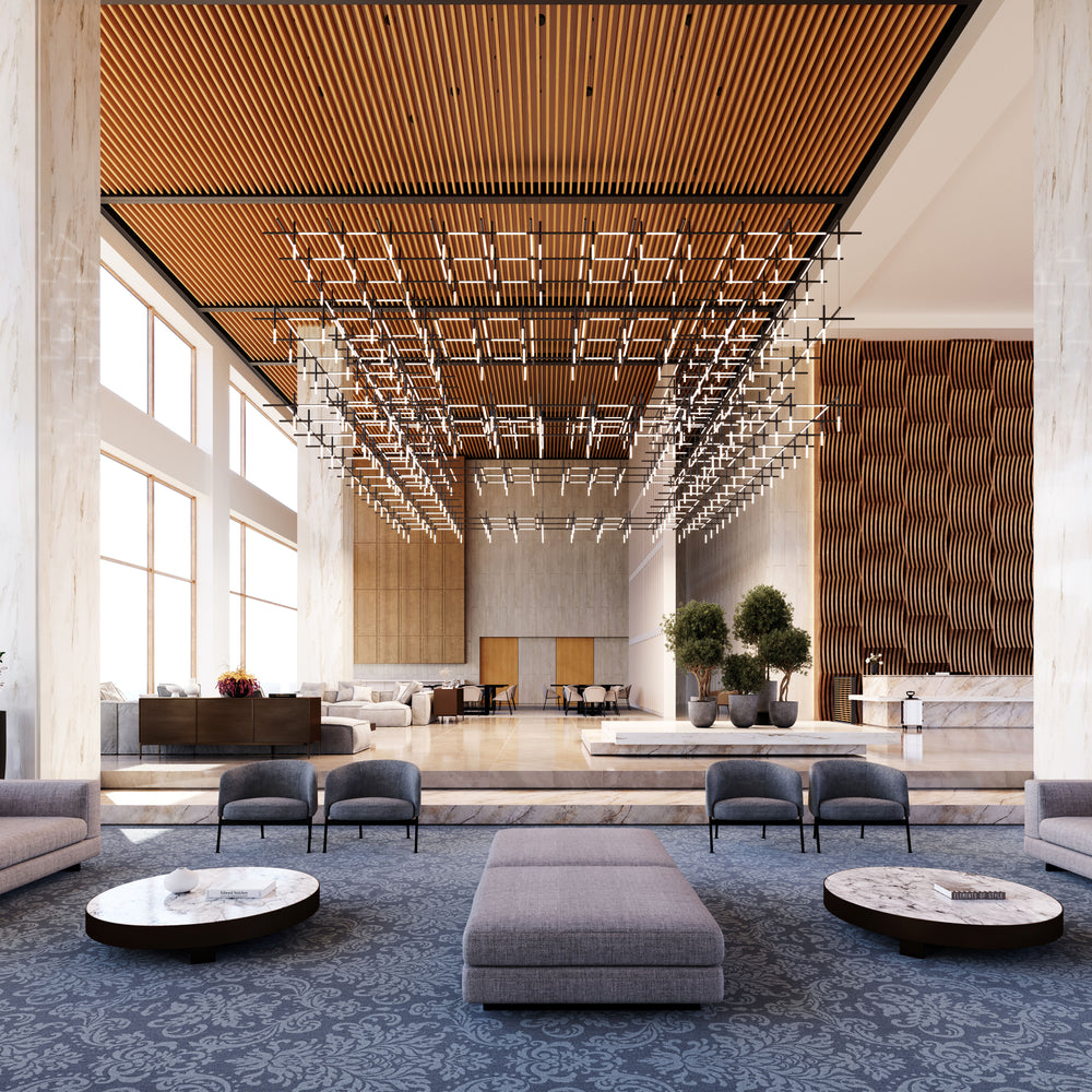 Geometric Linear Pendant Lamp - Vakkerlight