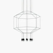 Geometric Lines Pendant Lamp - Vakkerlight