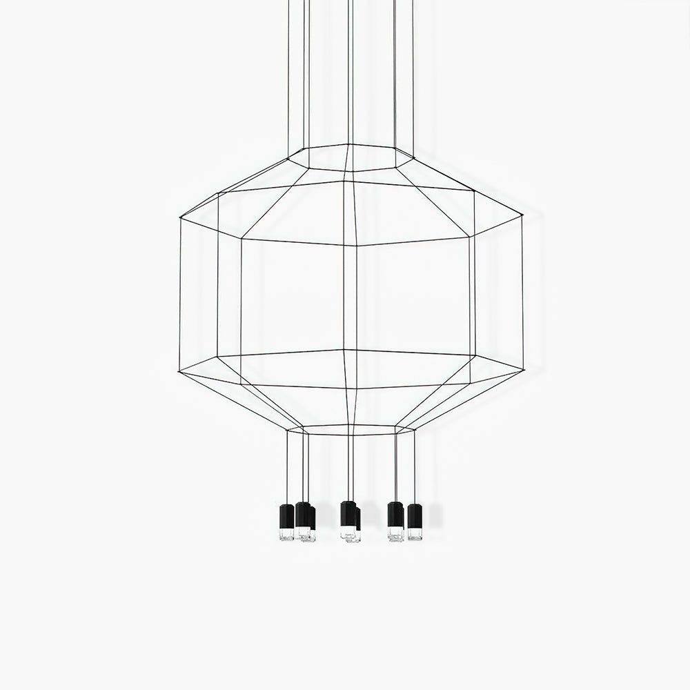 Geometric Lines Pendant Lamp - Vakkerlight