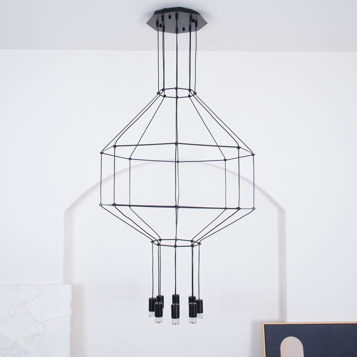 Geometric Lines Pendant Lamp - Vakkerlight