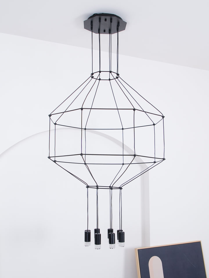 Geometric Lines Pendant Lamp - Vakkerlight