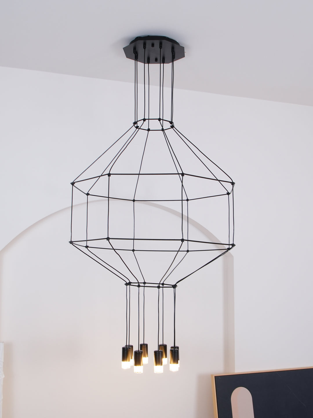 Geometric Lines Pendant Lamp - Vakkerlight