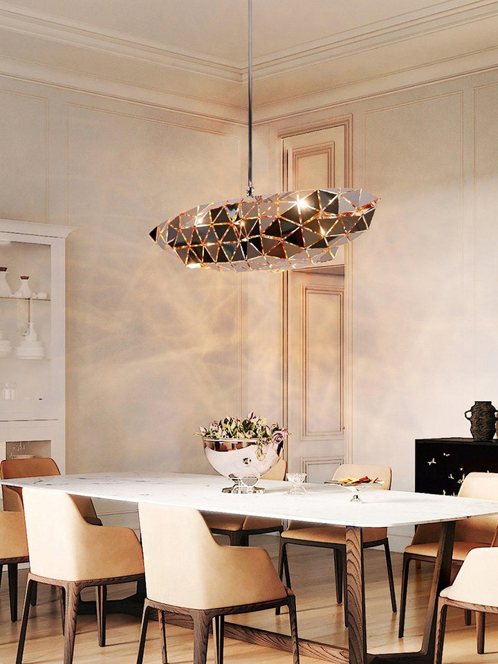 Geometric Panel Pendant Lamp - Vakkerlight