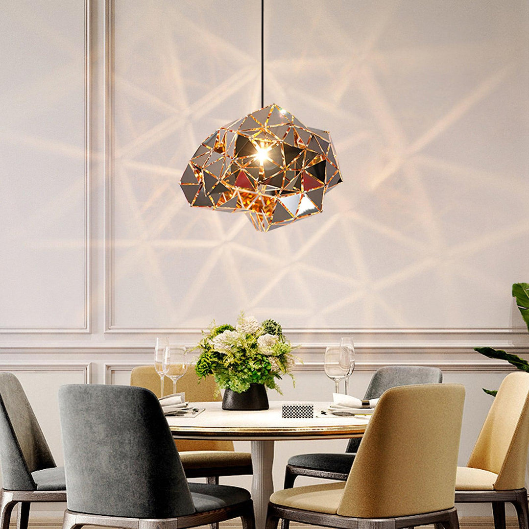 Geometric Panel Pendant Lamp - Vakkerlight