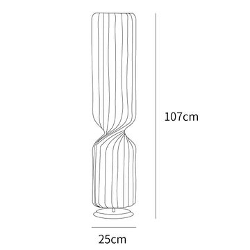 Twist Floor Lamp — Dimension drawings 1