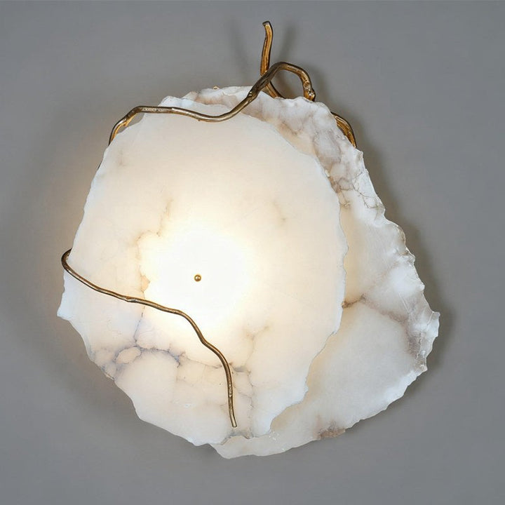 Gilded Branch Alabaster Wall Lamp - Vakkerlight